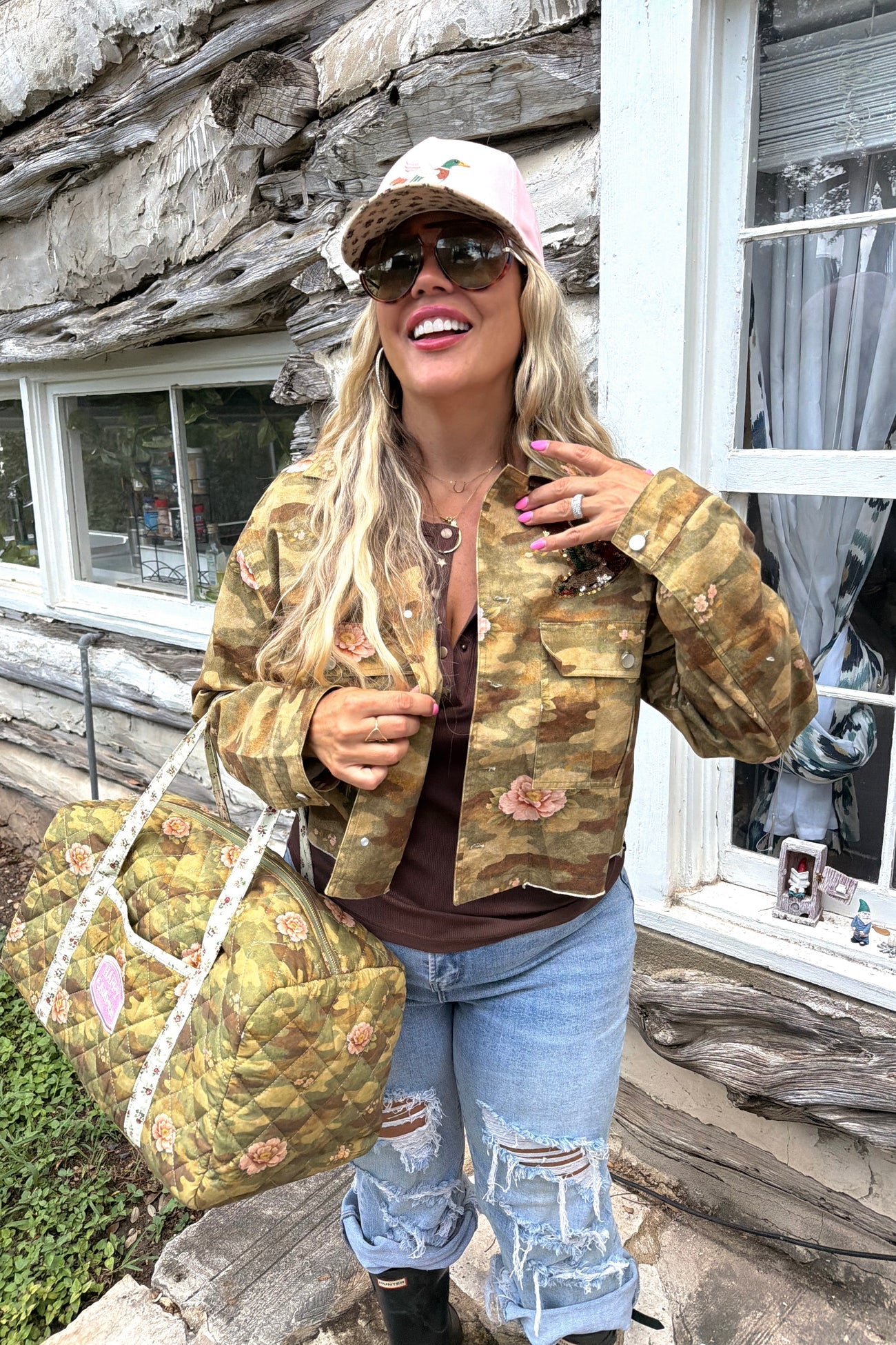 PREORDER- DUCK BLIND DARLING WEEKENDER BAG
