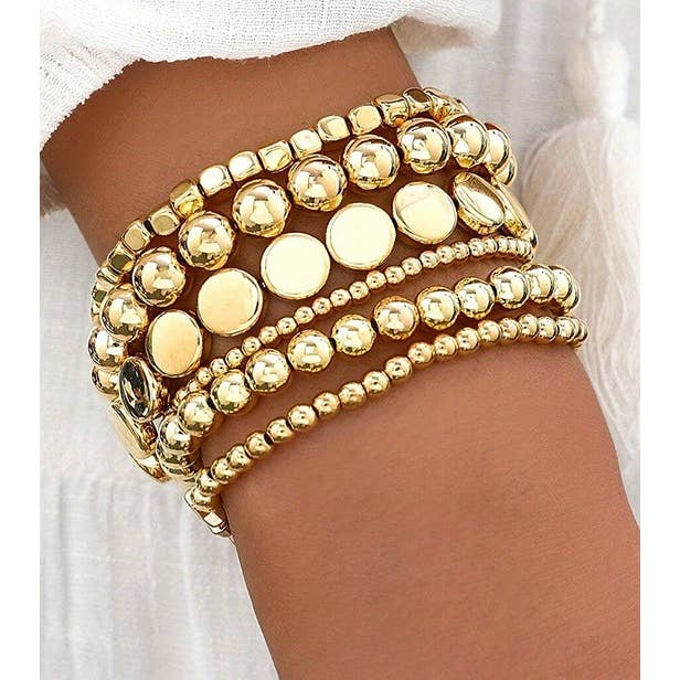 Multi Bead Bracelet Set