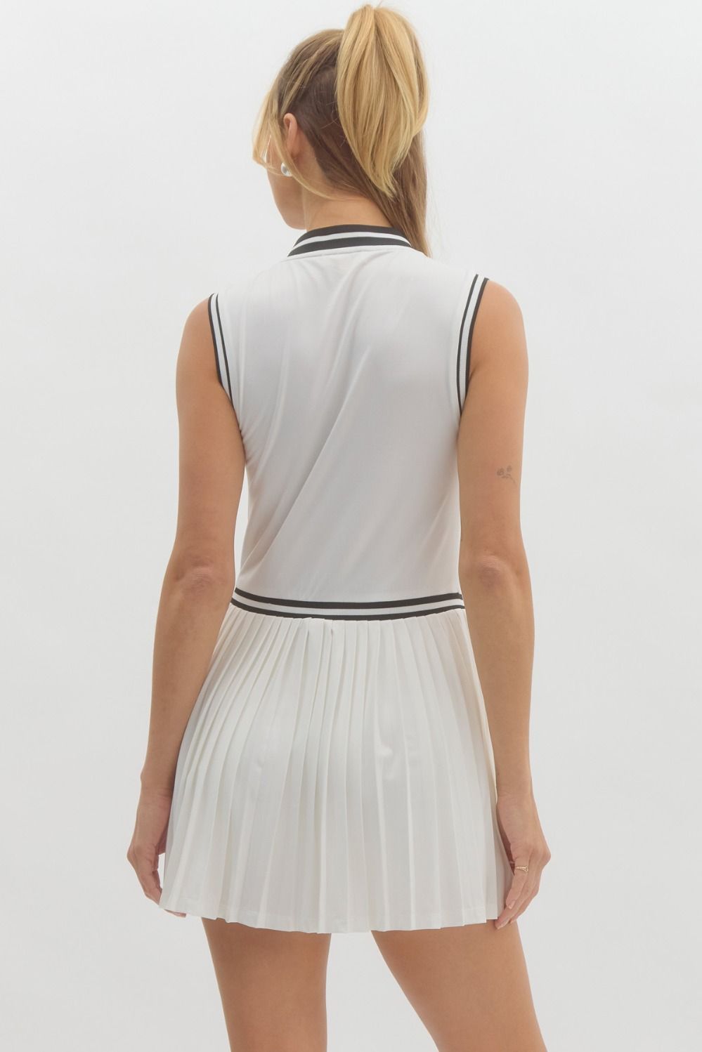 Zip-Up Athletic Dress