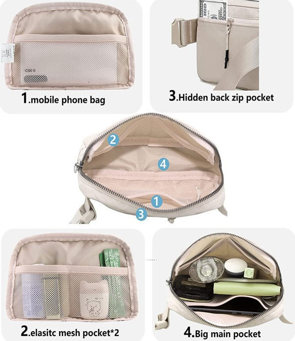 Cross Body Sling Belt Bag