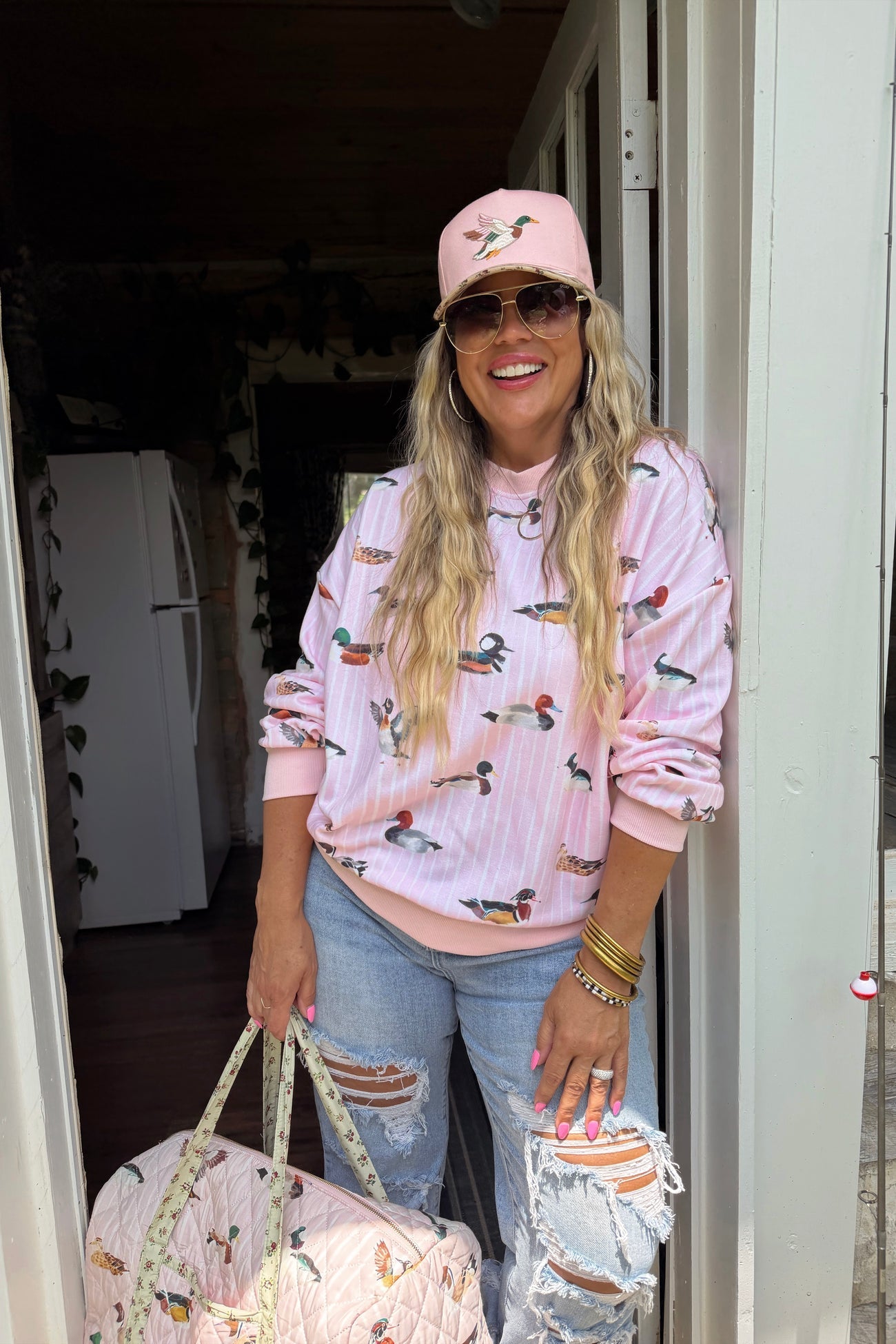 PREORDER- PINK DUCK PULLOVER
