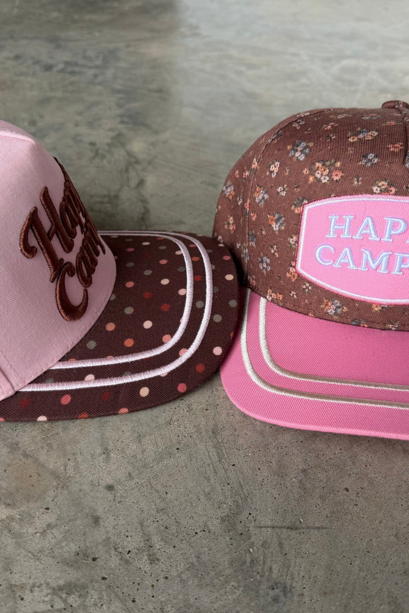 PREORDER- HAPPY CAMPER TRUCKER HATS