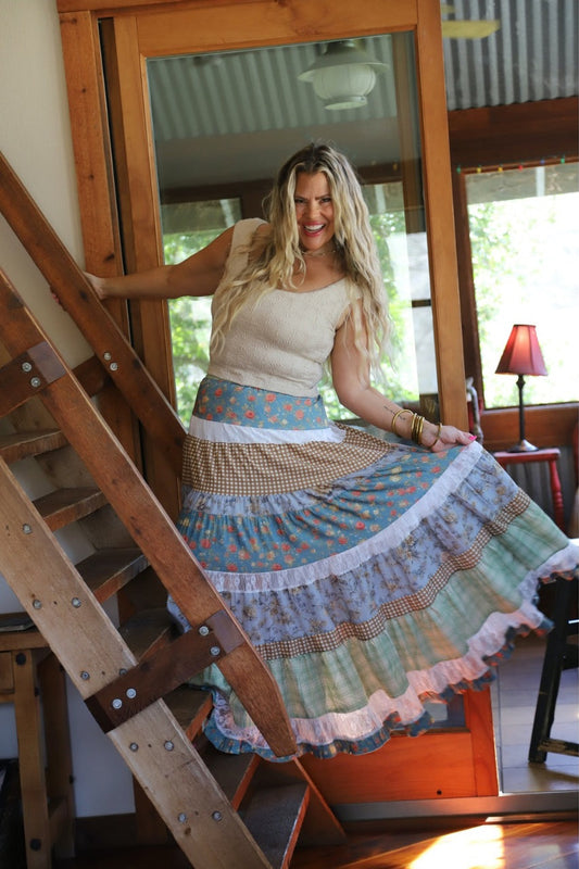 PREORDER- COUNTRY SUMMER MAXI SKIRT