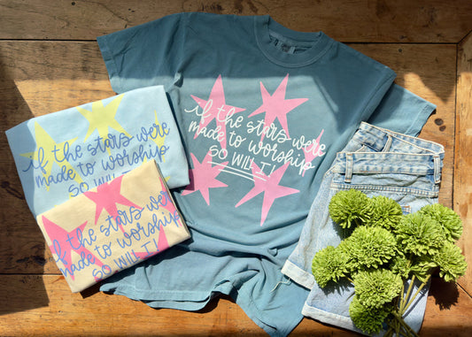 If The Stars Were Made To Worship Tee